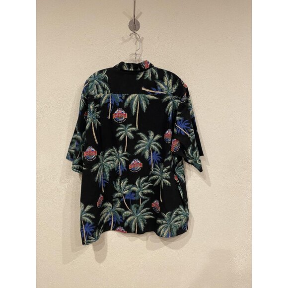 Reyn Spooner NFL Pro Bowl Shirt Mens XL Hawaii 2005 Football All Star Palm 2000s - Picture 4 of 4